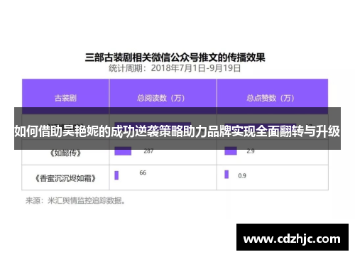 如何借助吴艳妮的成功逆袭策略助力品牌实现全面翻转与升级